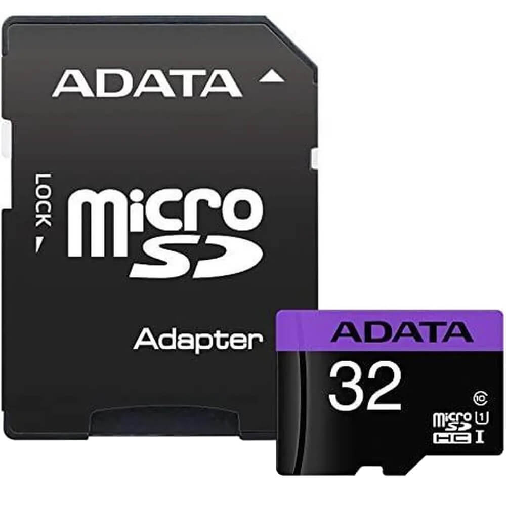 Карта памяти ADATA Premier microSDHC 32 ГБ (AUSDH32GUICL10-RA1) Premier microSDHC 32 ГБ (AUSDH32GUICL10-RA1) - фото 1