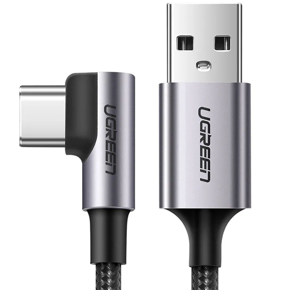 Кабель Ugreen 50941 USB-USB Type-C 1 м, серый