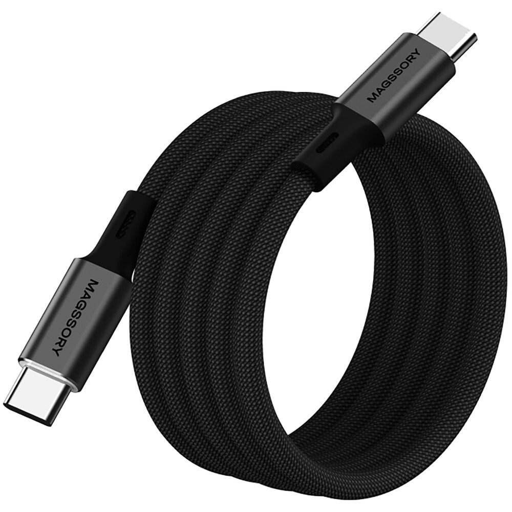 Кабель Magssory USB-C 1.2 м чёрный (CBL001)