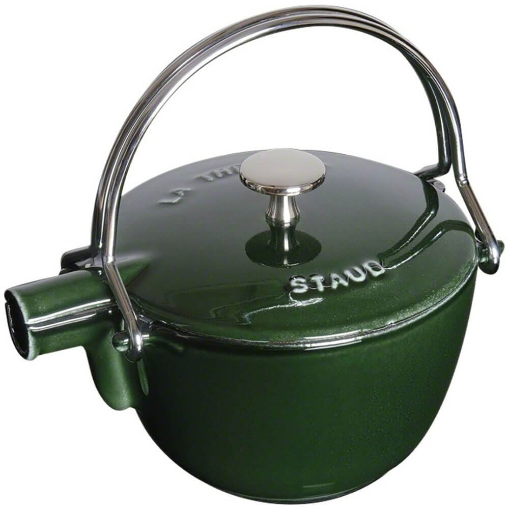 Чайник для плиты Staub 1650085, цвет зелёный - фото 1