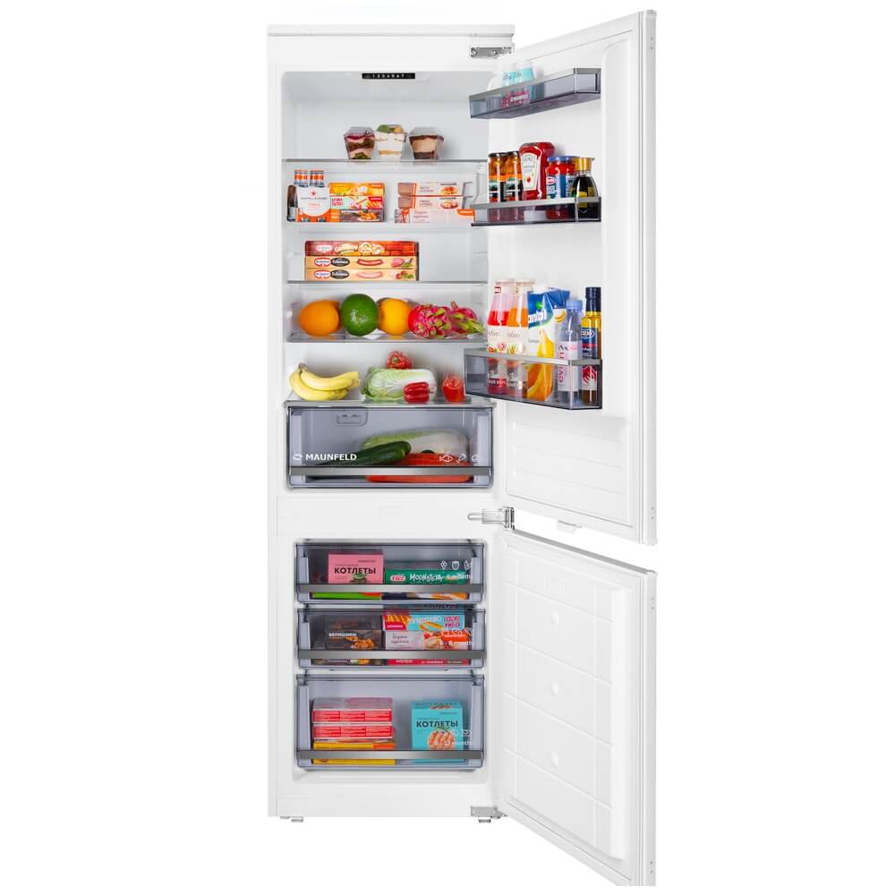 Встраиваемый холодильник Maunfeld MBF177SWGR Inverter