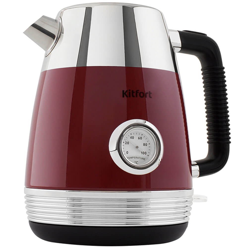 Чайник Kitfort KT-633-2, цвет красный - фото 1