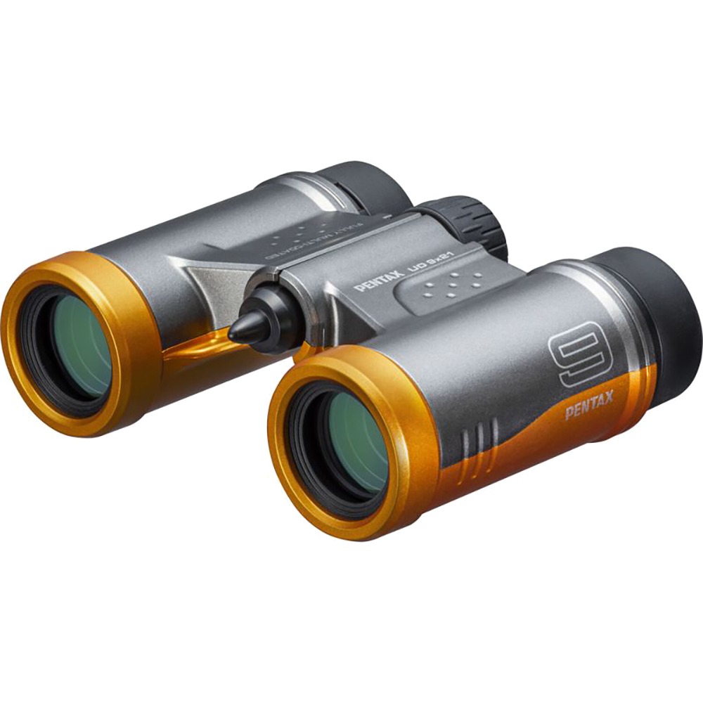 Бинокль Pentax Binoculars UD 9x21 gray-orange - фото 1