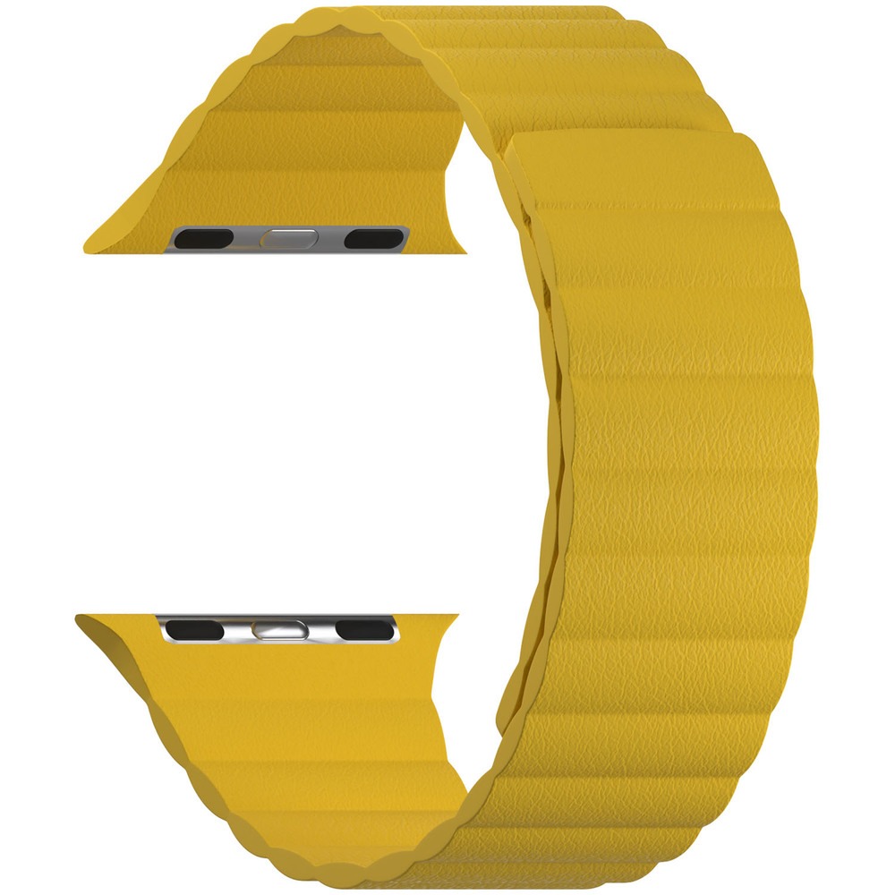 Ремешок для умных часов Lyambda Pollux 38/40 мм, жёлтый (DSP-24-40-YL)