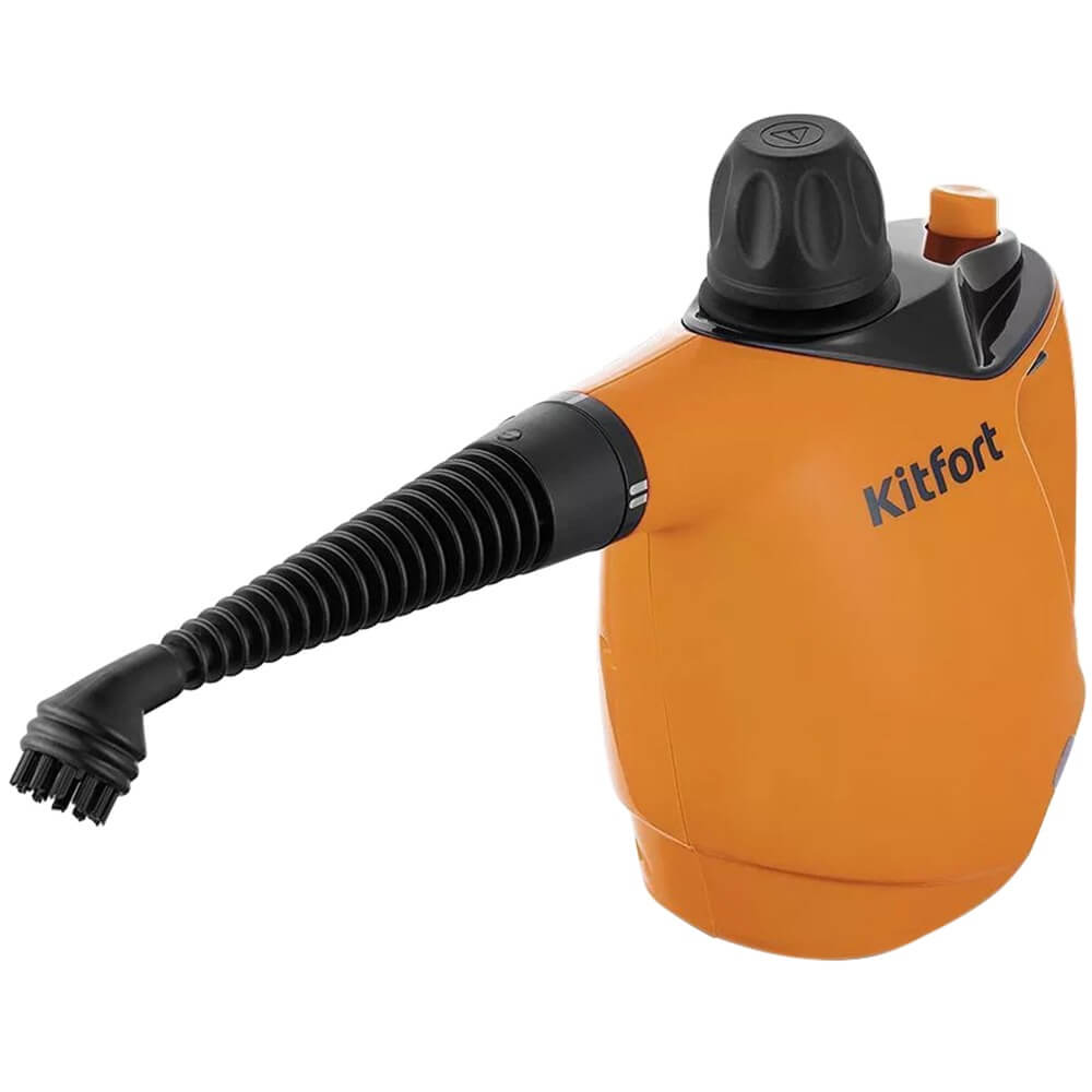 Пароочиститель Kitfort КТ-9140-2, цвет оранжевый