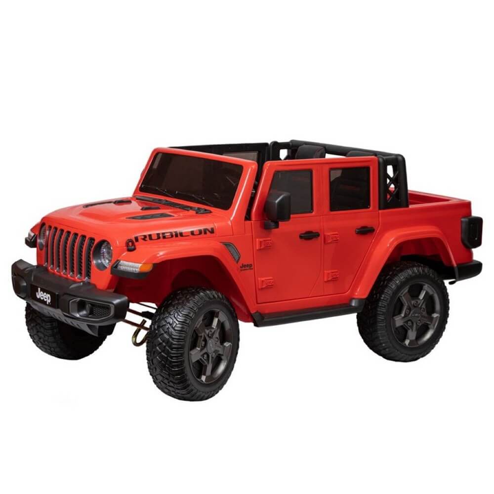 Детский электромобиль Toyland Jeep Rubicon 6768R красный