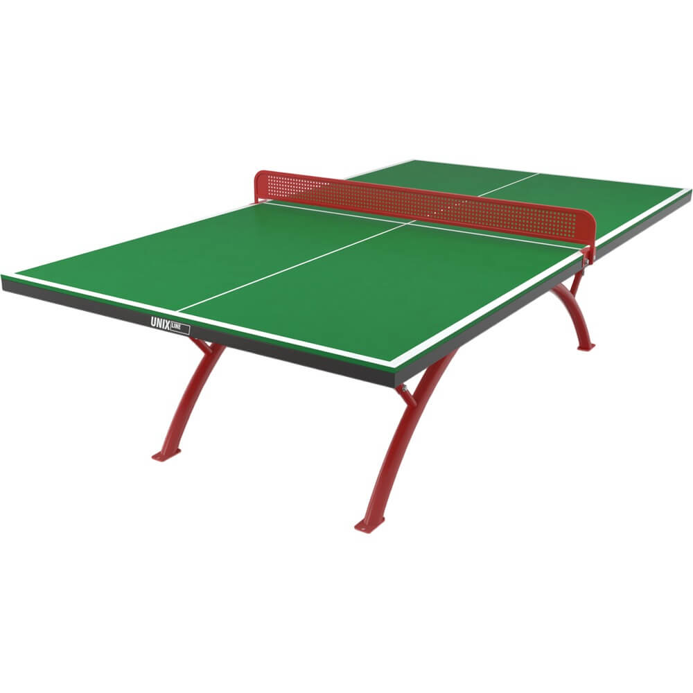 Стол для настольного тенниса UNIX Line SMC Green/Red