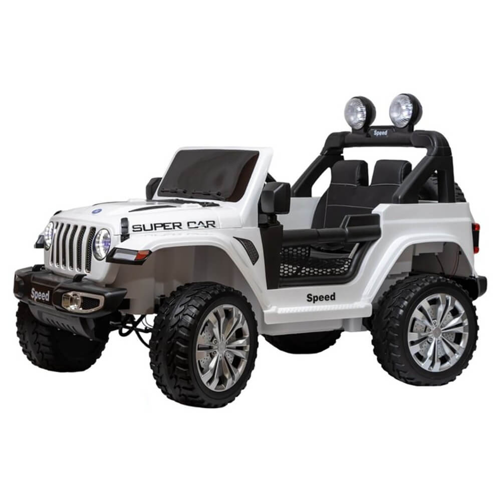 Детский электромобиль Toyland Jeep Rubicon YEP5016 белый
