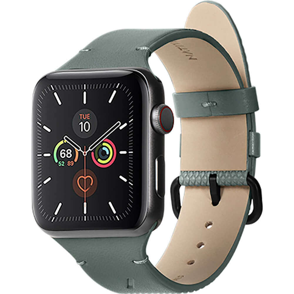 Ремешок для умных часов Native Union Classic Strap для Apple Watch 38/40 мм зелёный