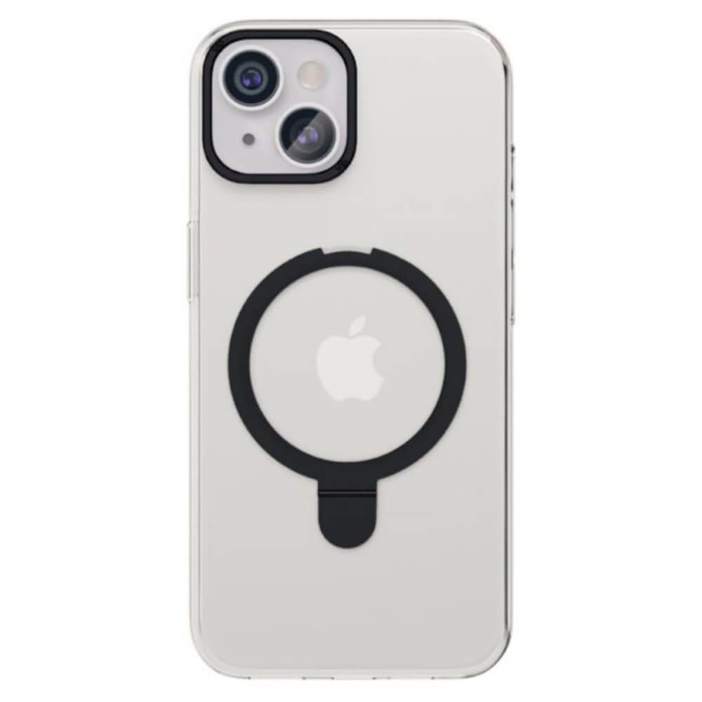 Чехол VLP Ring Case с MagSafe для iPhone 15 чёрный