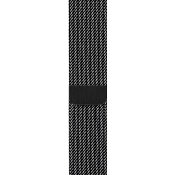 Ремешок для умных часов Apple Milanese Loop 44 мм, черный космос (MTU52ZM/A) Milanese Loop 44 мм, черный космос (MTU52ZM/A) - фото 1