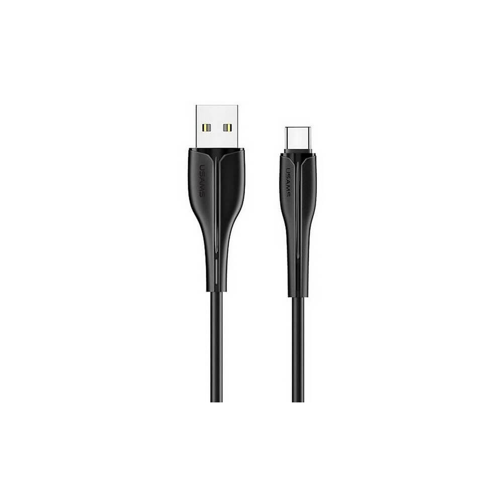 Кабель Usams SJ373USB01 USB-microUSB, 1 м, чёрный