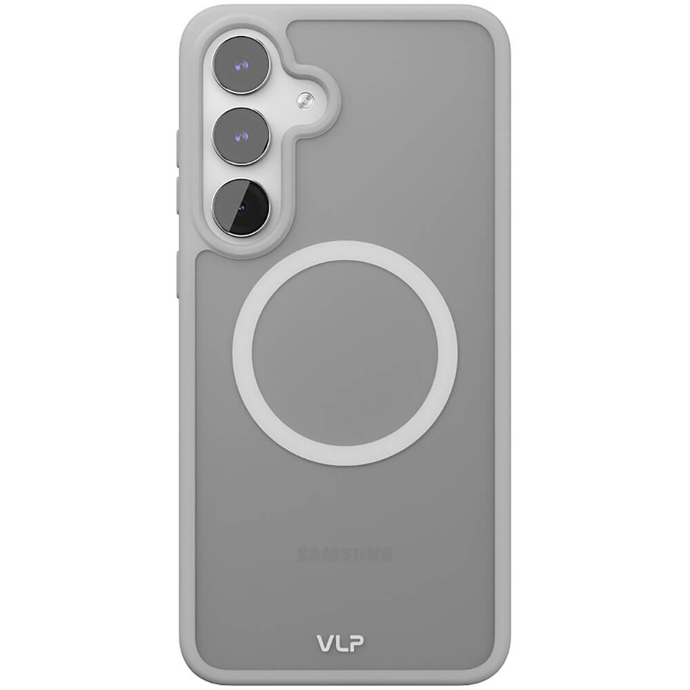 Чехол VLP Moon Case с MagSafe для Samsung S25 FE белый 10519018 1990₽