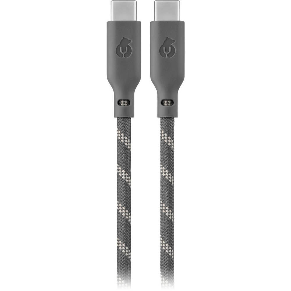 Кабель uBear Trend Cable USB Type-C 1.2 м серо-бежевый