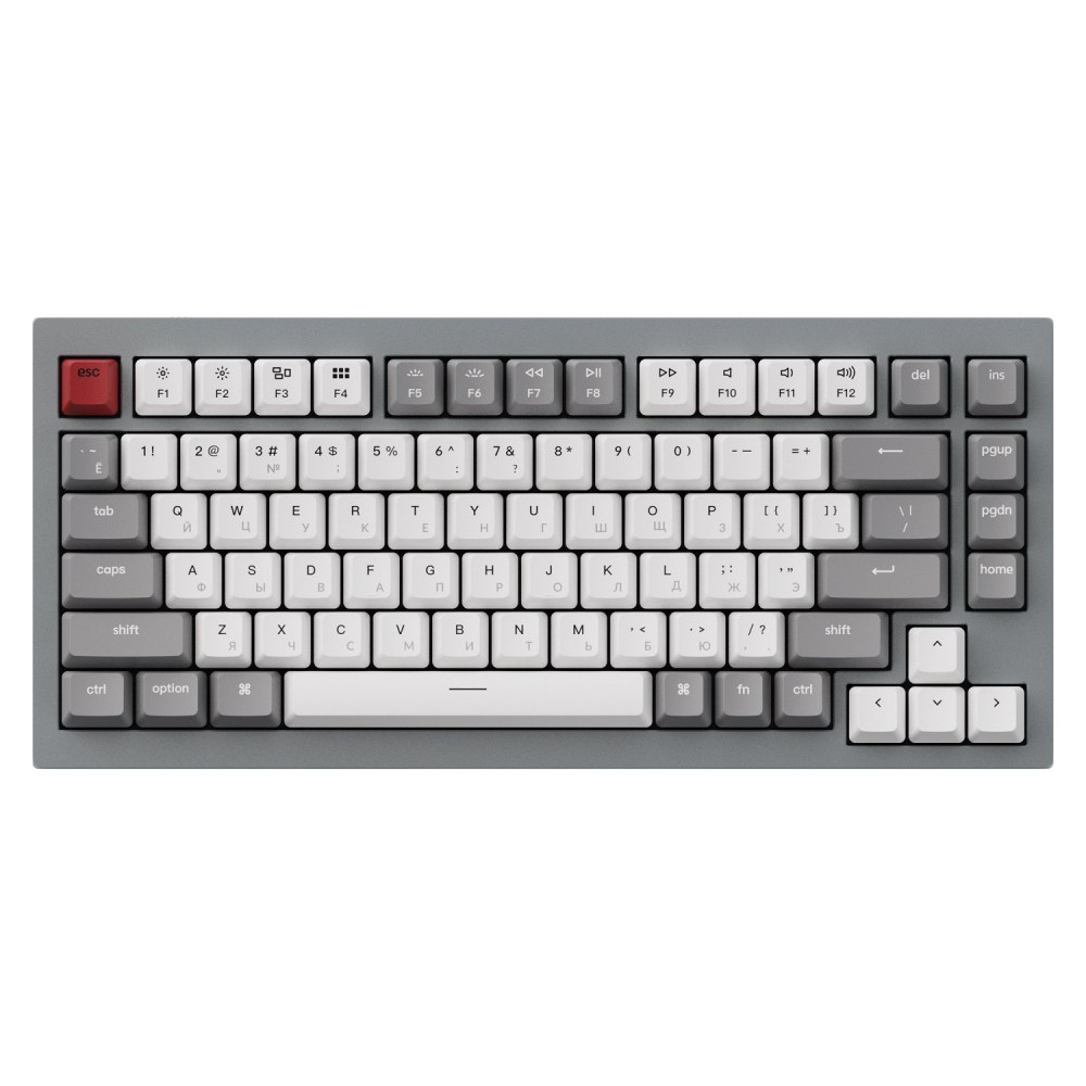 Клавиатура Keychron Q1 Red Switch Grey 1999000₽