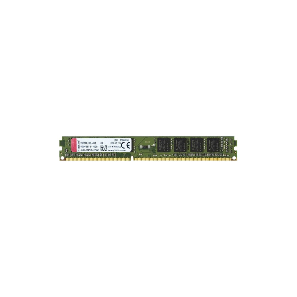 Оперативная память Kingston 4GB PC12800 DDR3 KVR16LN114 254000₽