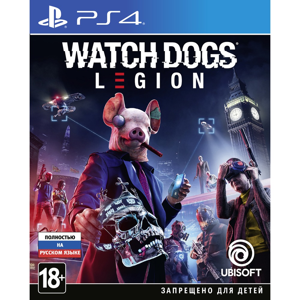 Watch Dogs: Legion PS4, русская версия от Технопарк