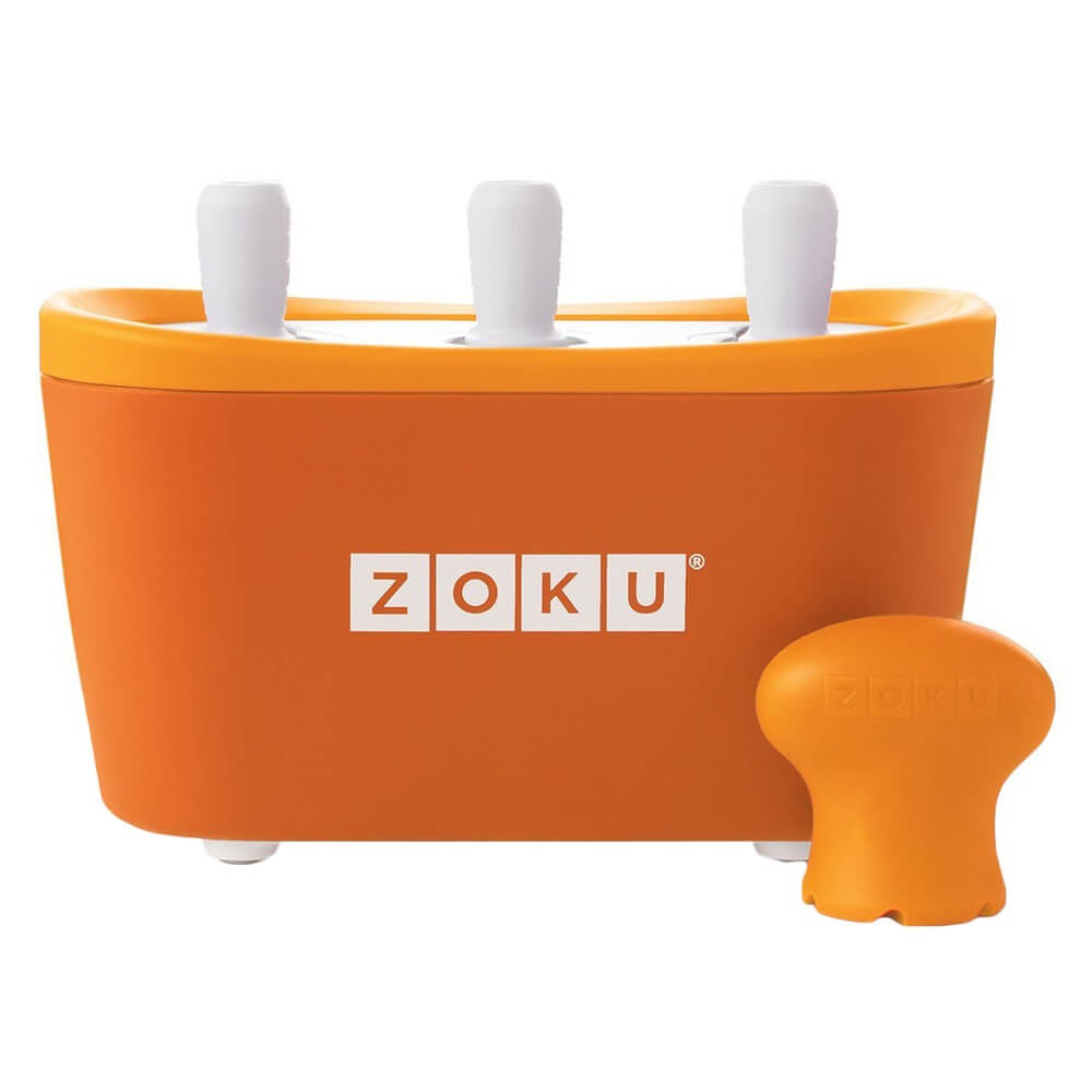 Мороженица Zoku Triple Quick Pop Maker ZK101-OR Triple Quick Pop Maker ZK101-OR мороженица - фото 1