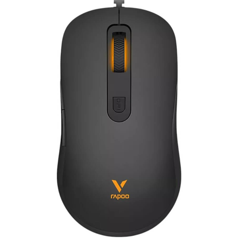 Компьютерная мышь Rapoo V16RGB чёрный 1590₽