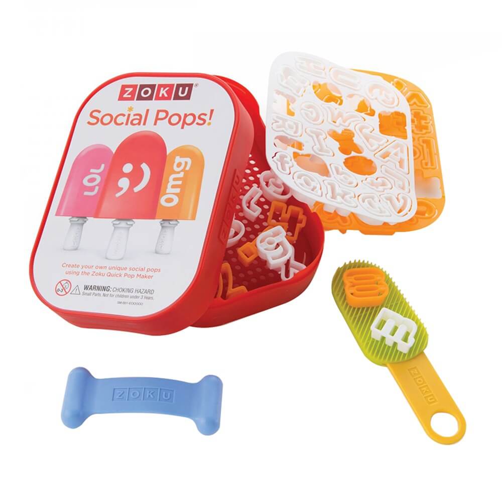 Набор для украшения мороженого Zoku Social Media Kit ZK112