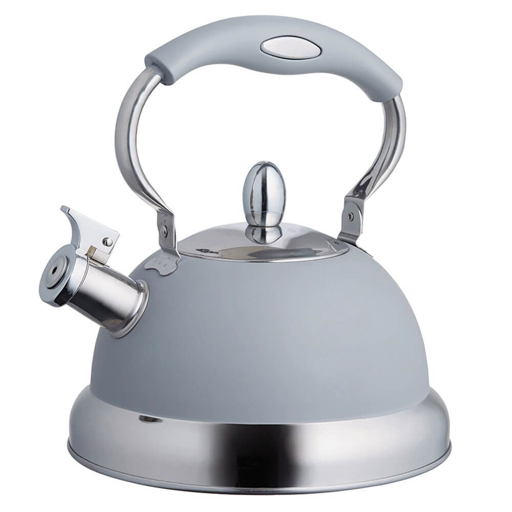 Чайник для плиты Typhoon Living 1401.167V, цвет серый - фото 1