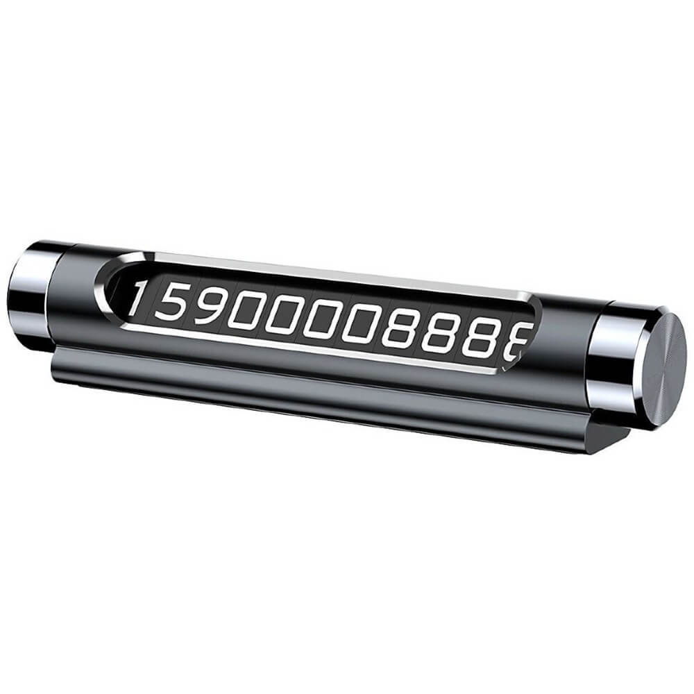 Автовизитка Baseus Temporary Parking Number Card, чёрный (ACNUM-01)