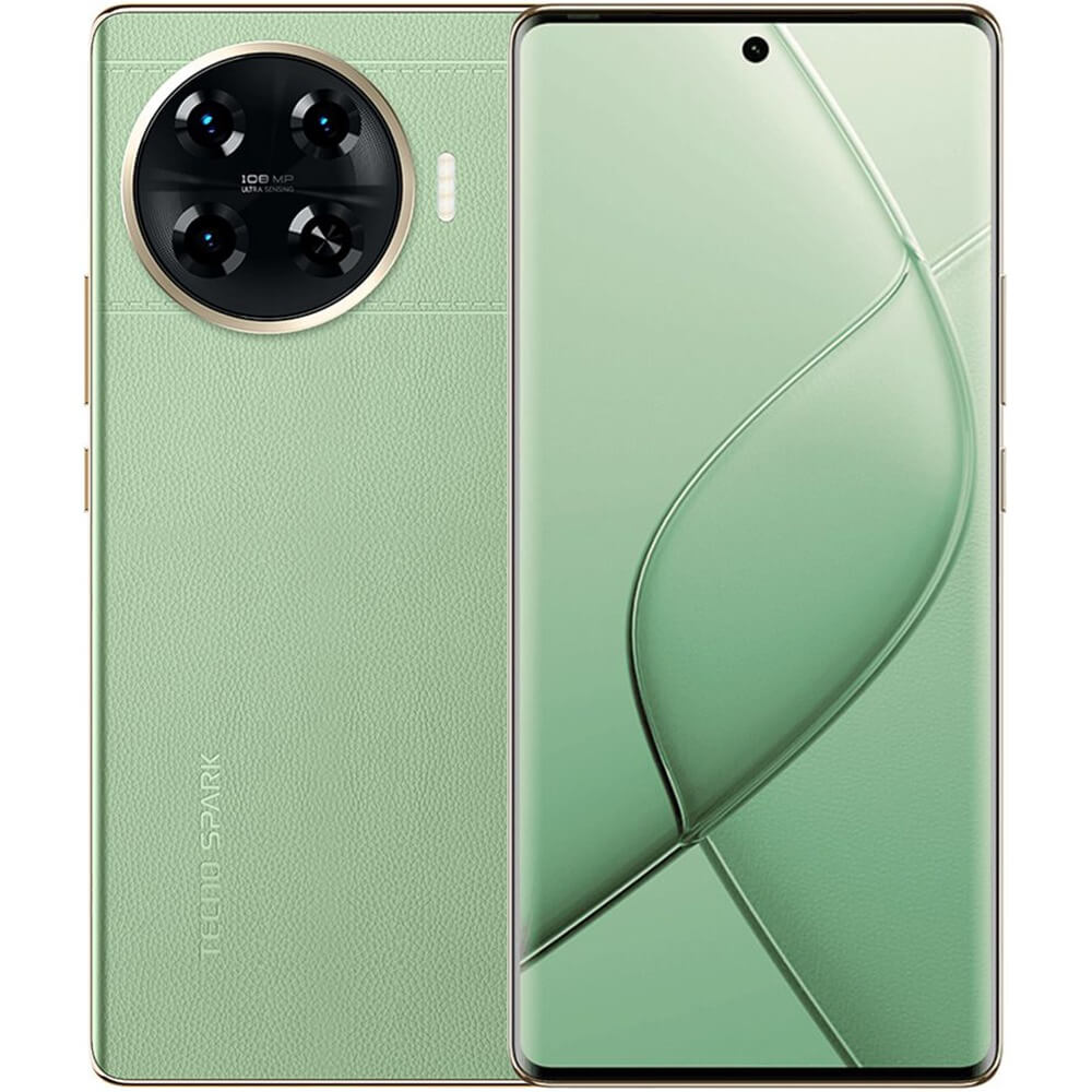 Смартфон Tecno Spark 20 Pro+ 256 ГБ зелёный
