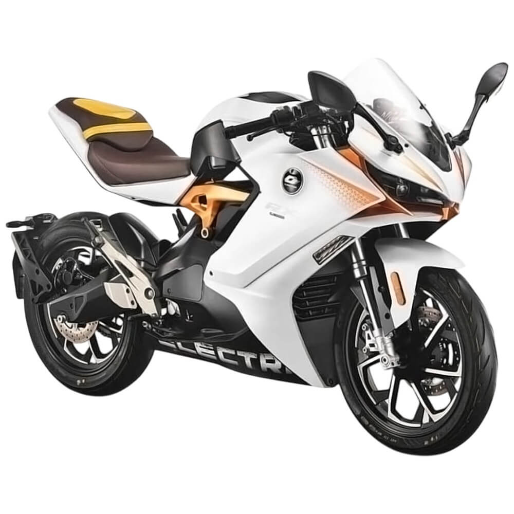 Электромотоцикл EcoMoto QJ Motor RX5000D белый 725000₽