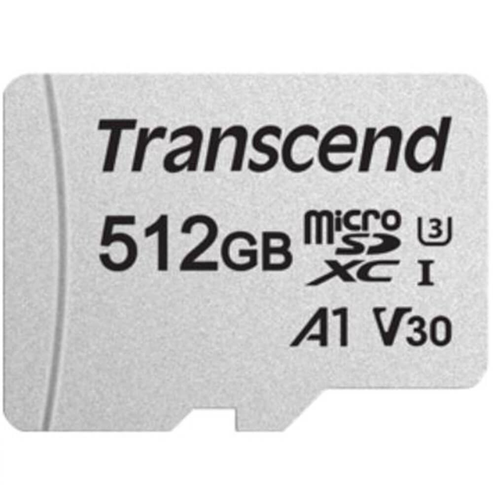 Карта памяти Transcend microSDXC 300S 512GB (TS512GUSD300S-A) microSDXC 300S 512GB (TS512GUSD300S-A) - фото 1