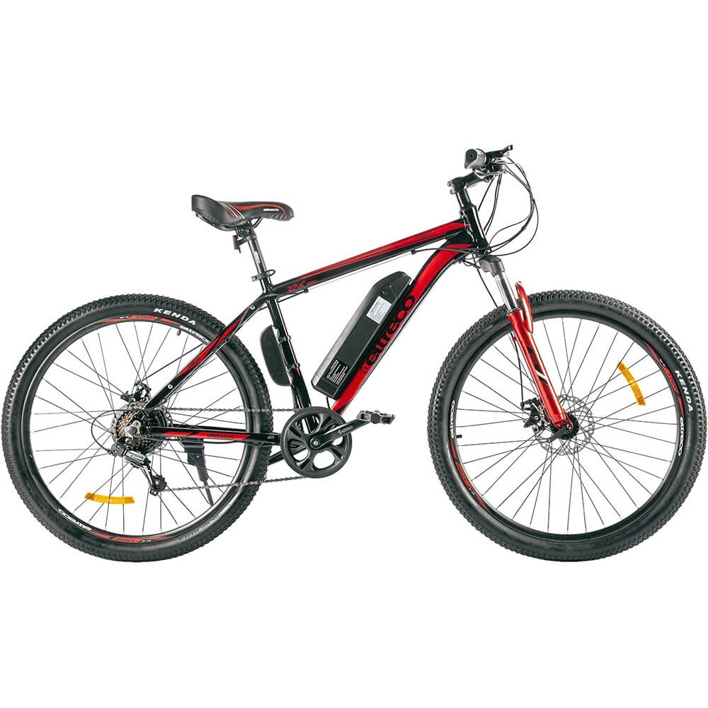 Электровелосипед Eltreco XT 600 D черно-красный