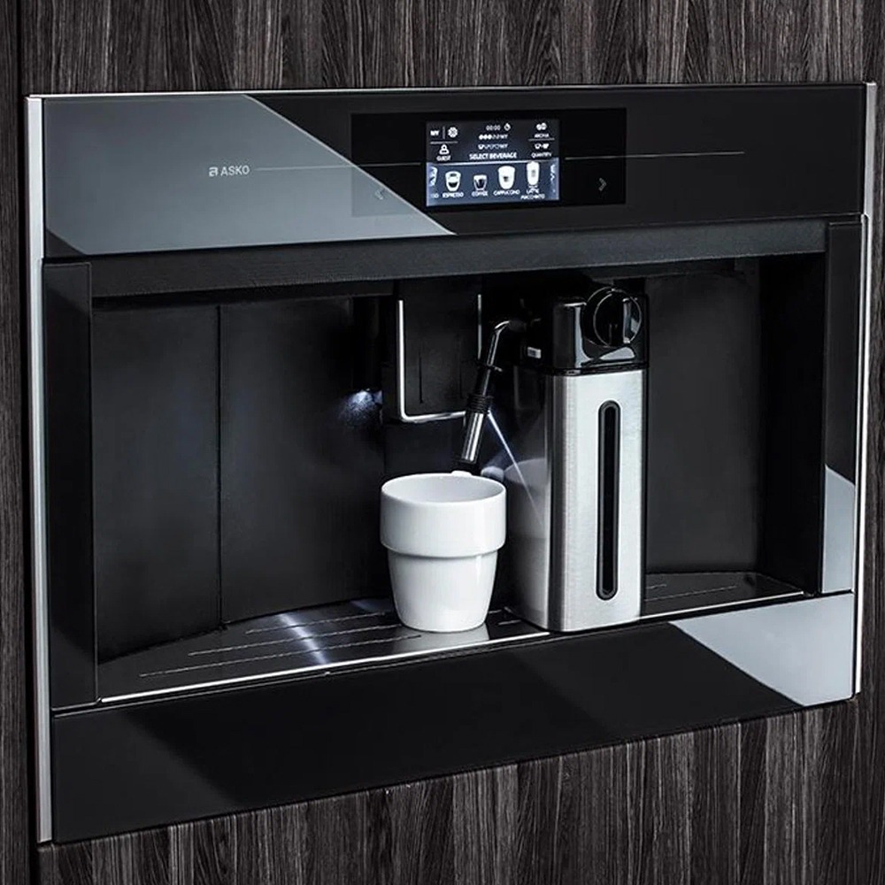 Встроенная кофеварка. Кофемашина Asko cm8478g. Встраиваемая кофемашина Asko cm8477b. Кофемашина Asko cm8457a. Кофемашина АСКО встроенная.