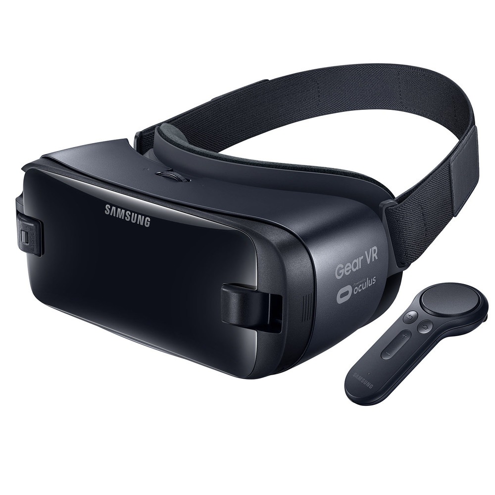 Купить Очки виртуальной реальности Samsung Gear VR SM-R325 dark blue  (SM-R325NZVASER) в Туле