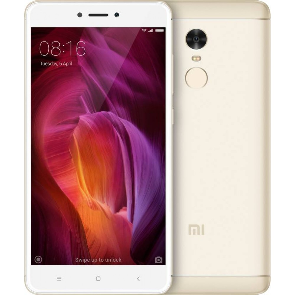 Купить Смартфон Xiaomi Redmi Note 4X 32Gb золотой в Омске