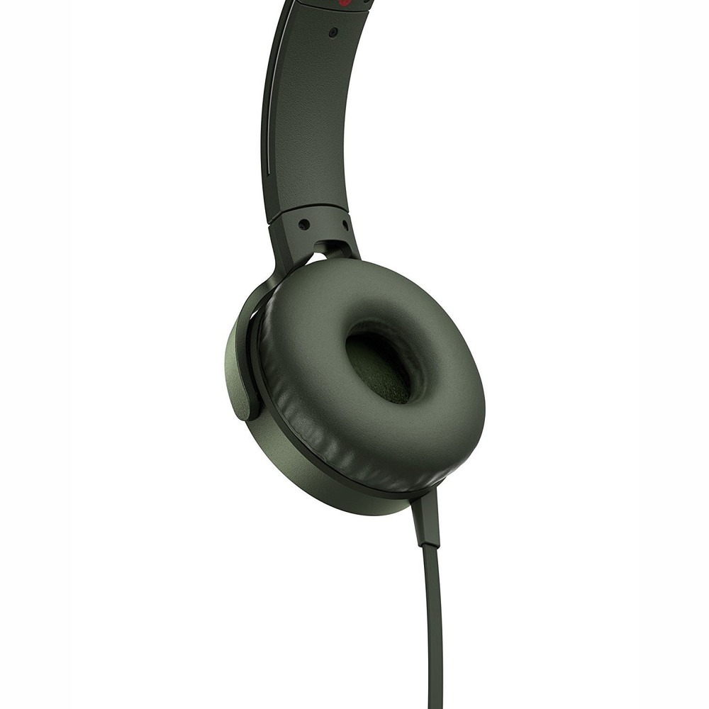 Наушники Sony MDR-XB550APGC(E), зелёный - фото 5 Наушники Sony MDR-XB550APGC(E), зелёный - фото 5