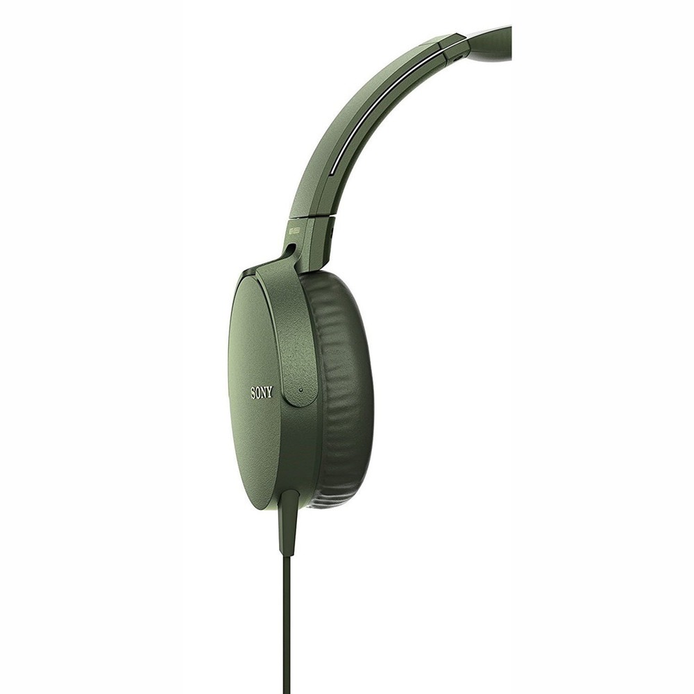 Наушники Sony MDR-XB550APGC(E), зелёный - фото 6 Наушники Sony MDR-XB550APGC(E), зелёный - фото 6