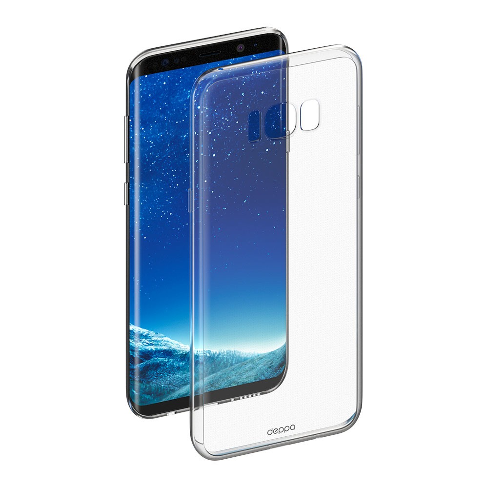 Купить Чехол Deppa Gel Case для Samsung Galaxy S8+, прозрачный в Москве