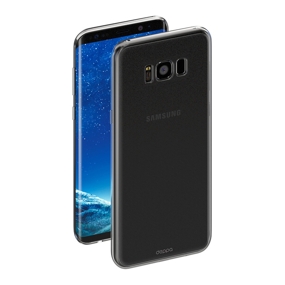 Чехол для смартфона Deppa Gel Case для Samsung Galaxy S8+, прозрачный - фото 2 Чехол для смартфона Deppa Gel Case для Samsung Galaxy S8+, прозрачный - фото 2