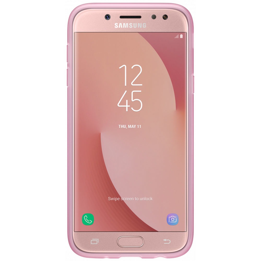 Чехол для смартфона Samsung Jelly Cover J530, pink (EF-AJ530) - фото 2 Чехол для смартфона Samsung Jelly Cover J530, pink (EF-AJ530) - фото 2