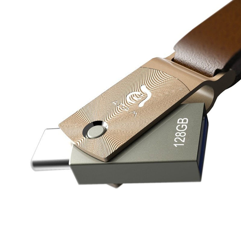 Флэш-диск VLP Adam Elements ROMA 128GB, золотой - фото 4 Флэш-диск VLP Adam Elements ROMA 128GB, золотой - фото 4