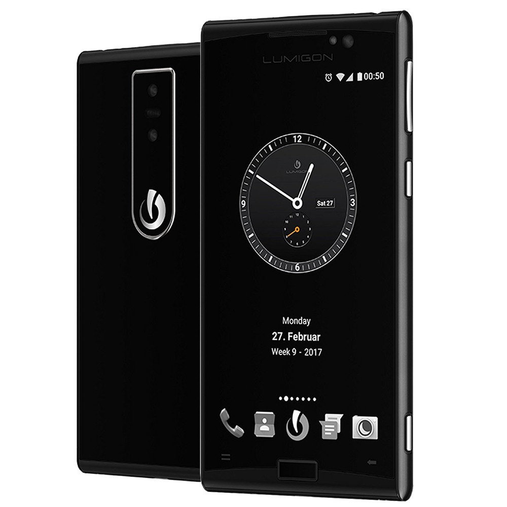 Смартфон Lumigon T3 Standart черная сталь