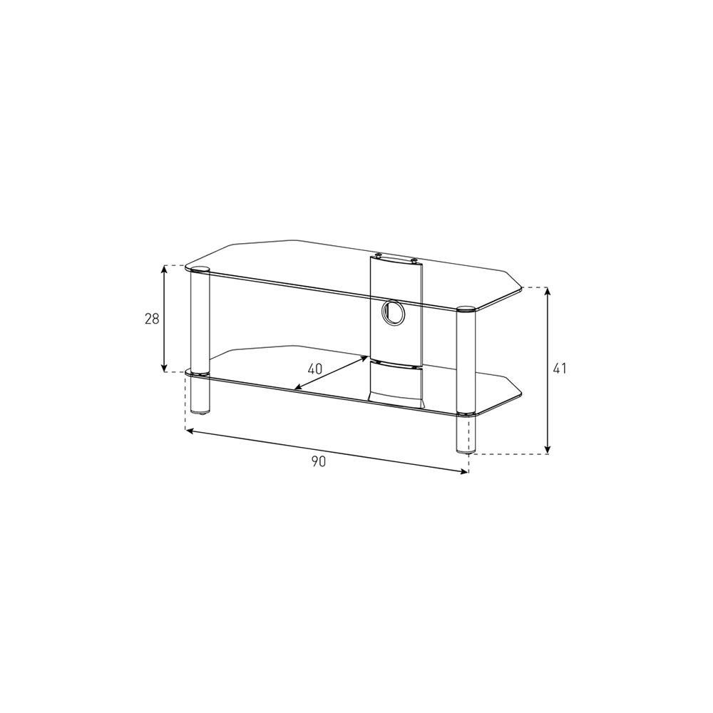 Тумба Sonorous NEO 290 B-HBLK - фото 2 Тумба Sonorous NEO 290 B-HBLK - фото 2