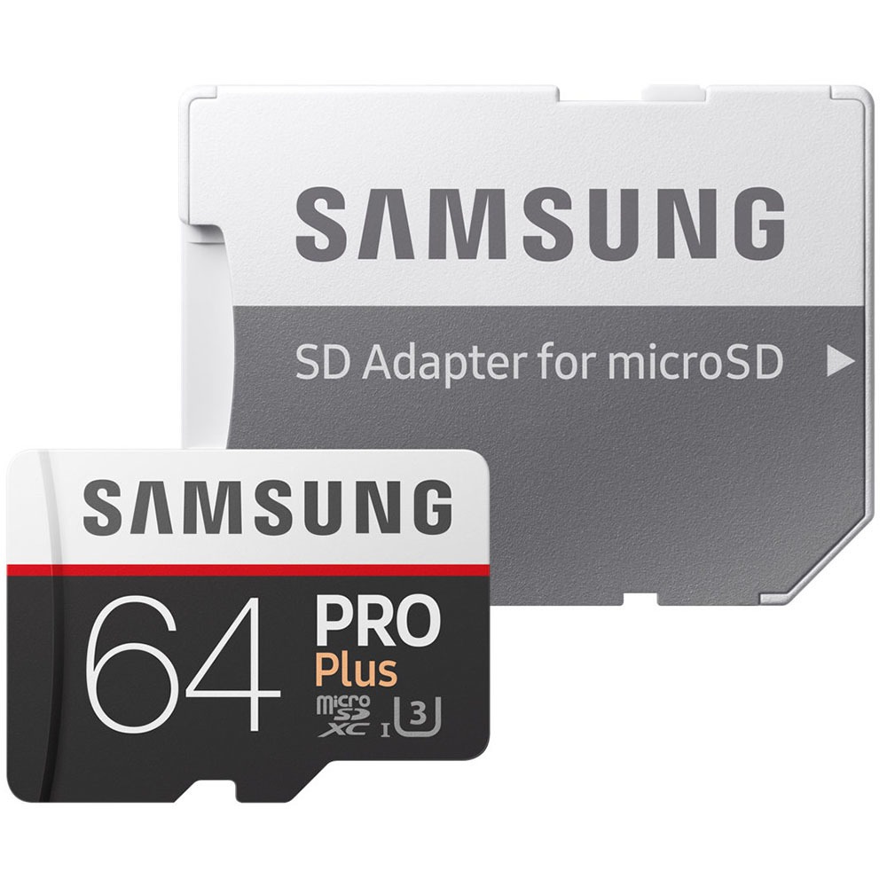 Купить Карта памяти Samsung MicroSDHC 64GB Class 10 PRO Plus (MB-MD64GA/RU)  в Москве