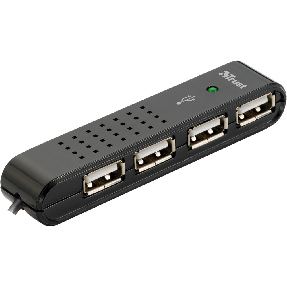 Отзывы на Переходник Trust Vecco 4 Port Mini Hub USB 2.0 | Москва