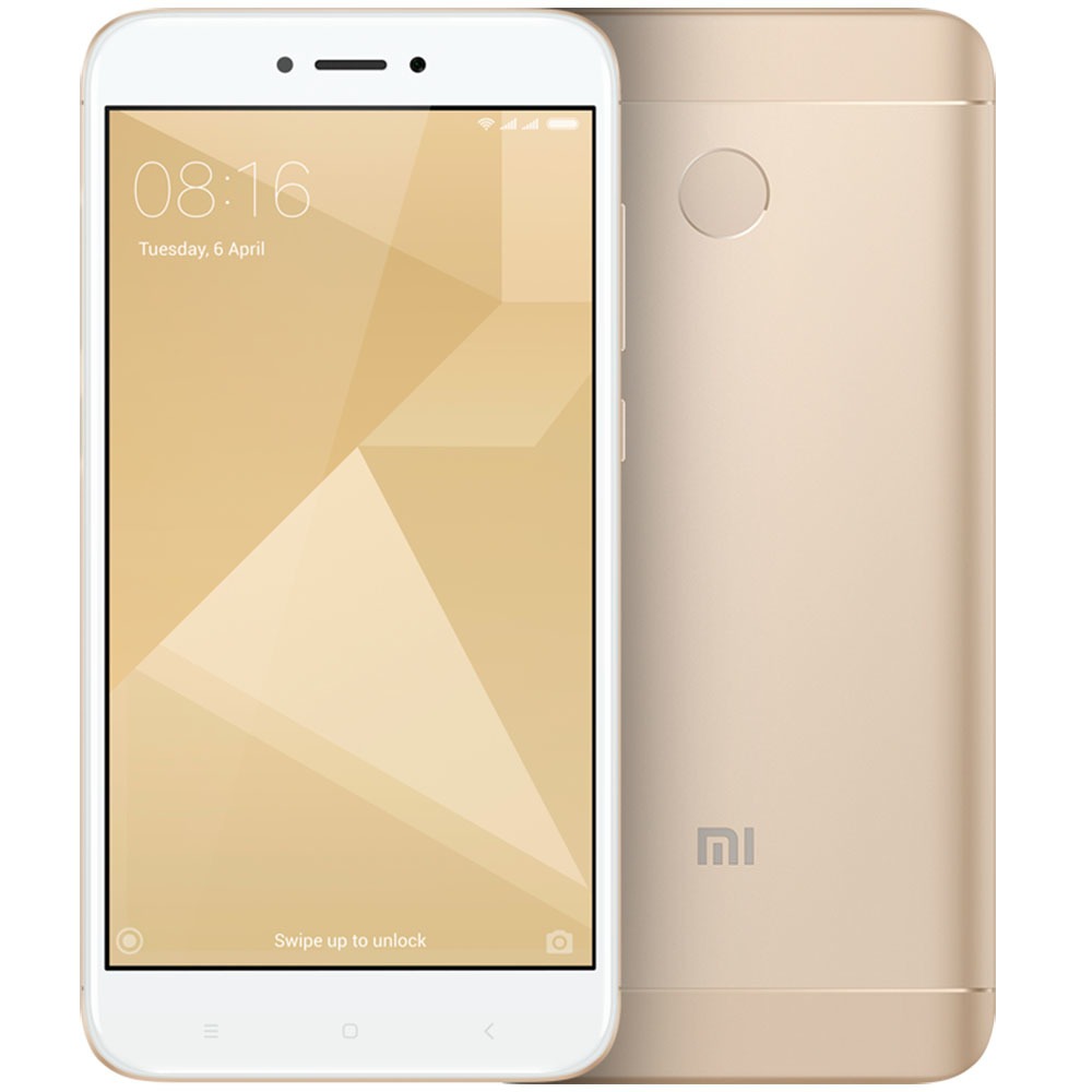 Смартфон Xiaomi Redmi 4X 16Gb золотой