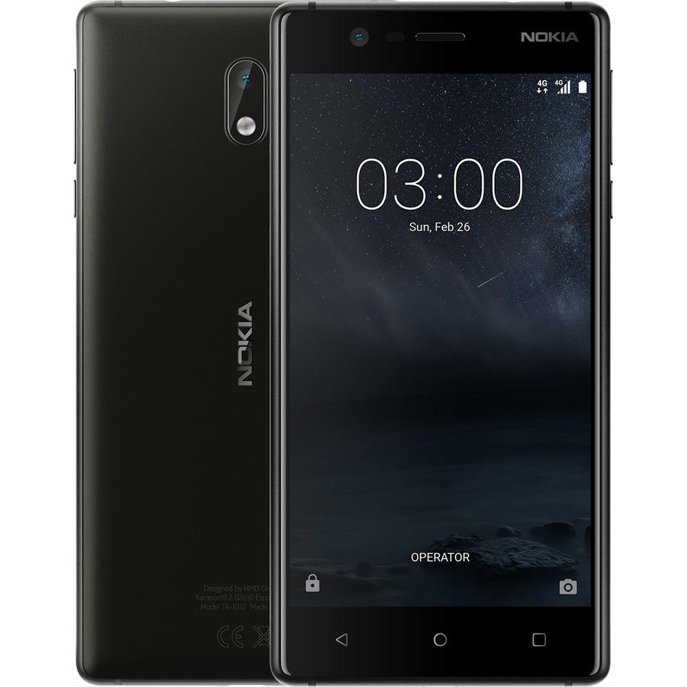 Купить Смартфон Nokia 3 черный в Калуге