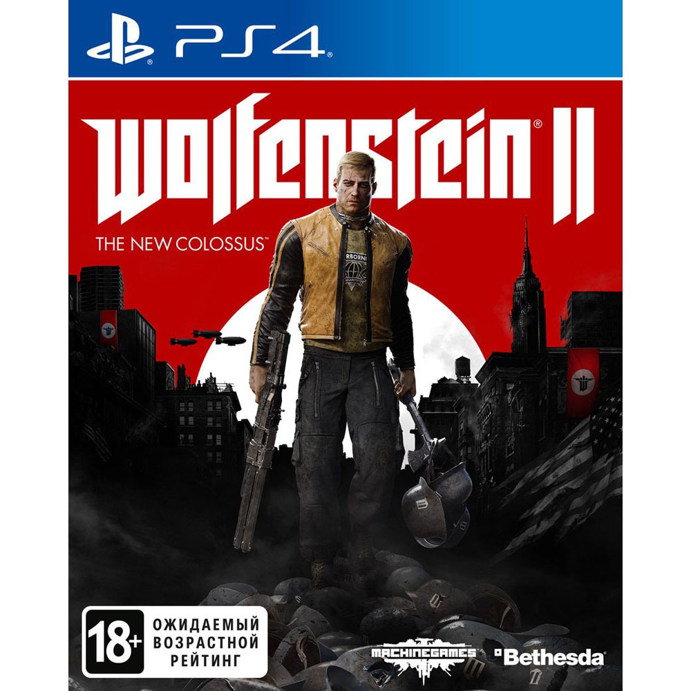 Купить Wolfenstein II: The New Colossus PS4, русская версия в Сочи