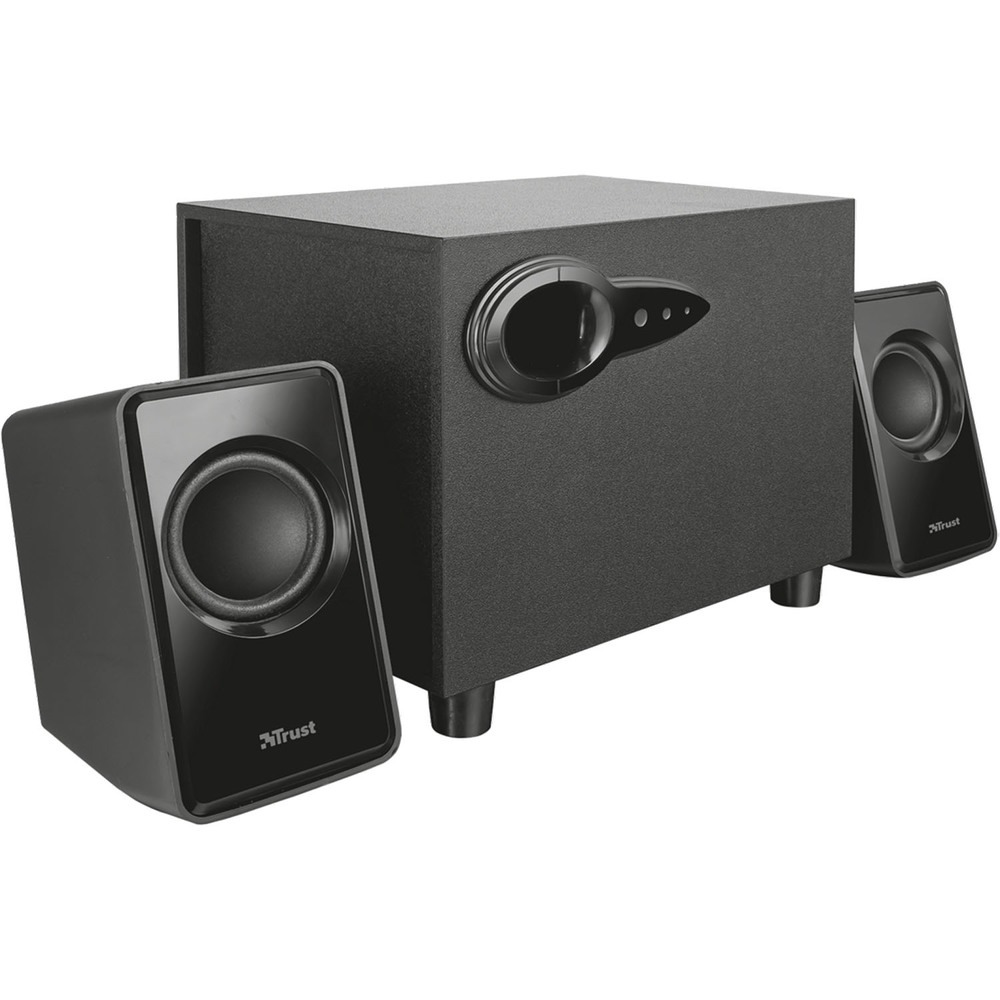 Trust avora 2.1 pc sales speaker set with subwoofer