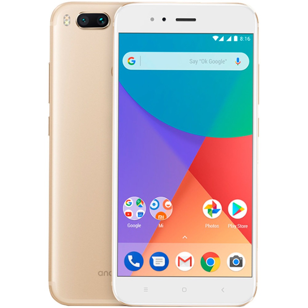 Смартфон Xiaomi Mi A1 64Gb золотой