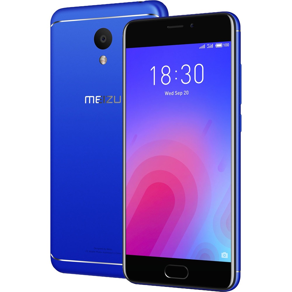 Смартфон Meizu M6 M711H 16 Гб синий