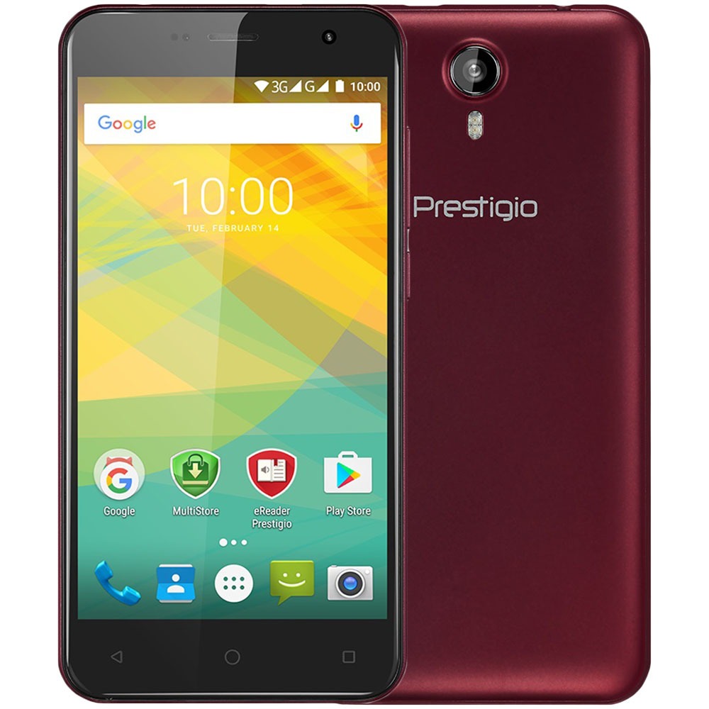 Купить Смартфон Prestigio Muze B3, красный (PSP3512DUOWIN) в Москве